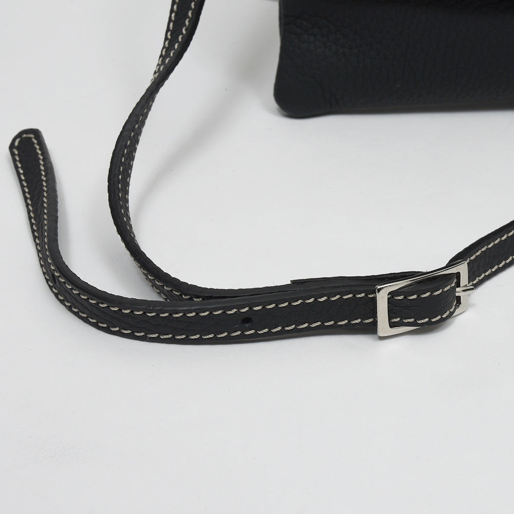 Charles et Charlus(シャルル エ シャルリュス) Colette S グレインレザー ショルダーバッグ