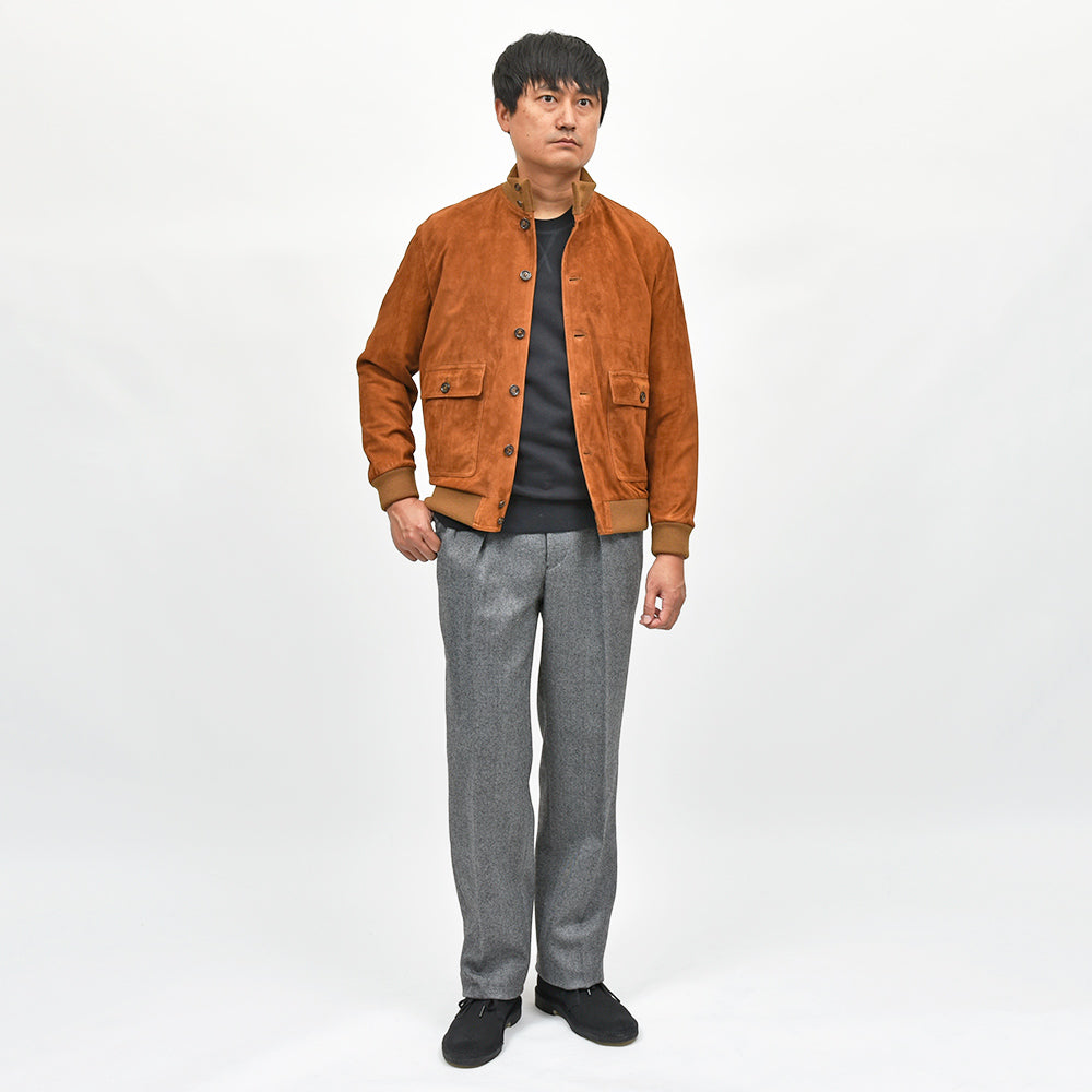 Valstar(ヴァルスター) VALSTARINO ゴートスエード バルスターブルゾン REGULAR FIT