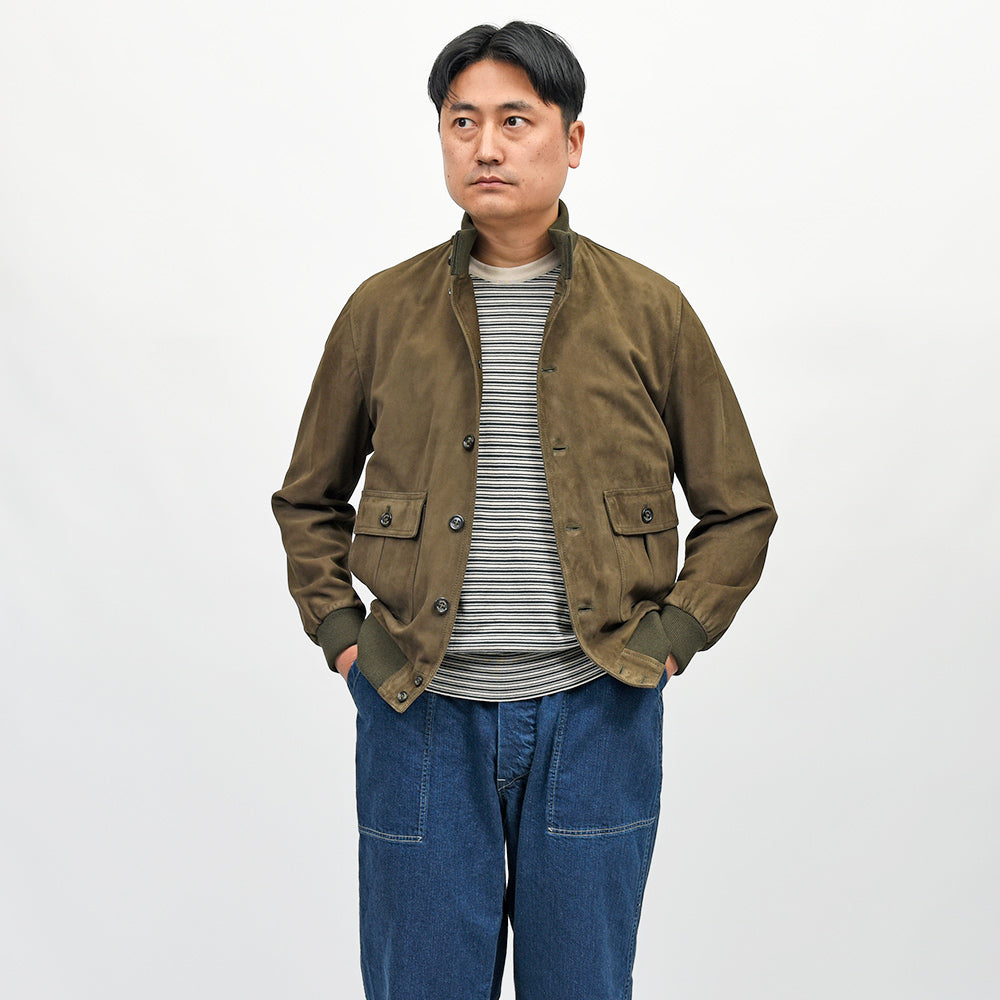 Valstar(ヴァルスター) VALSTARINO ゴートスエード バルスターブルゾン REGULAR FIT