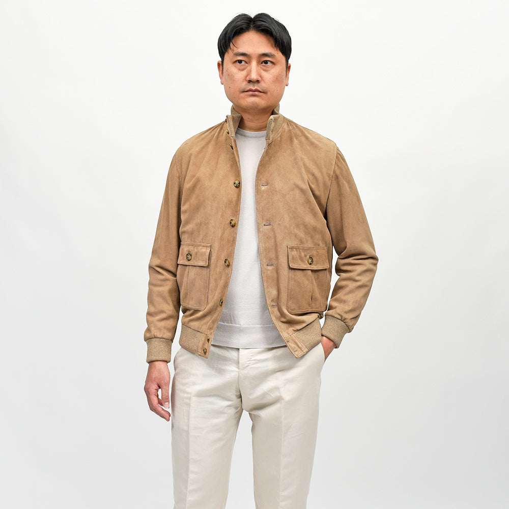 Valstar(ヴァルスター) VALSTARINO ゴートスエード バルスターブルゾン REGULAR FIT