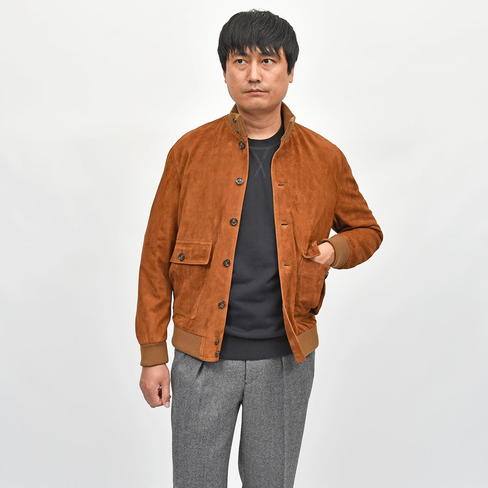 Valstar(ヴァルスター) VALSTARINO ゴートスエード バルスターブルゾン REGULAR FIT