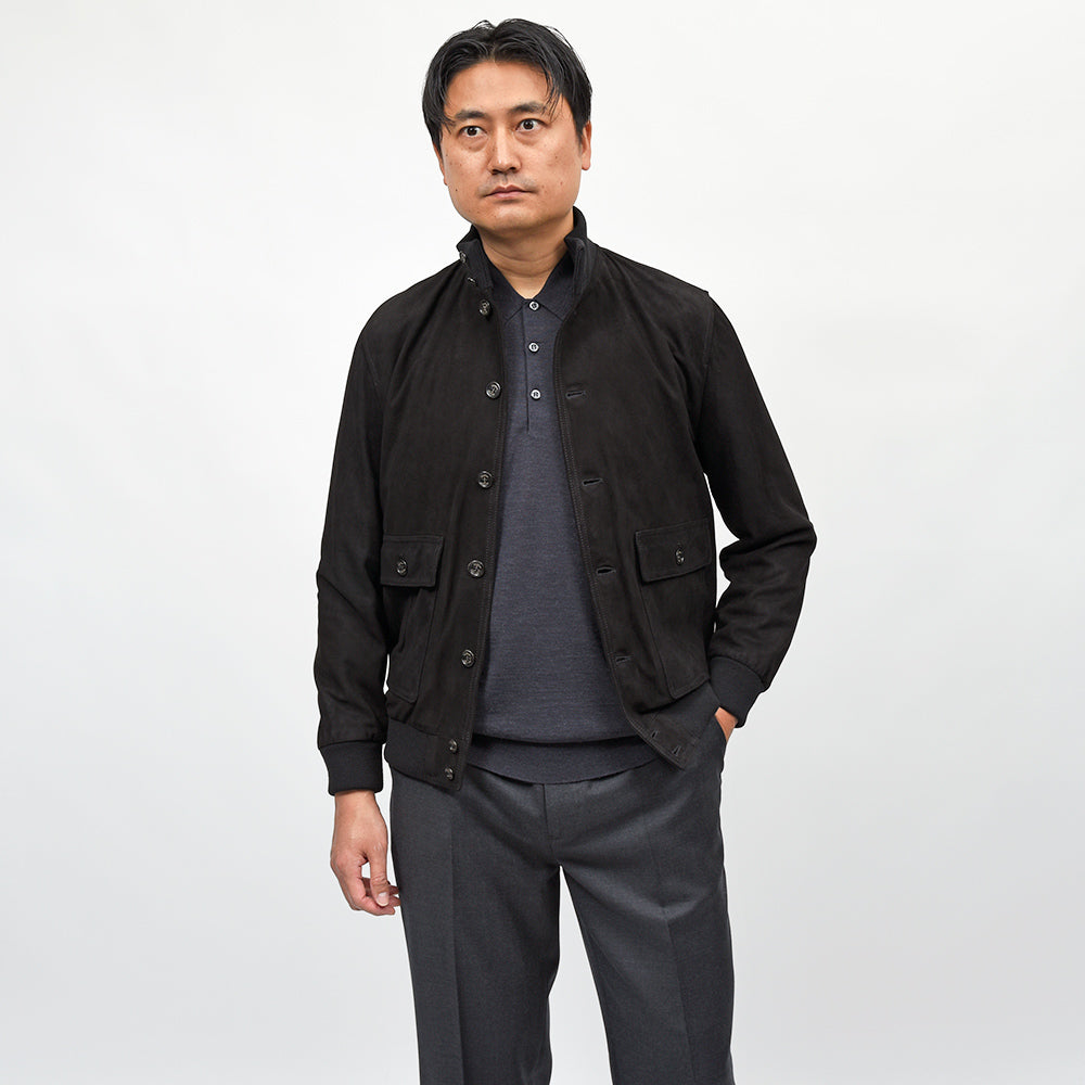 Valstar(ヴァルスター) VALSTARINO ゴートスエード バルスターブルゾン REGULAR FIT