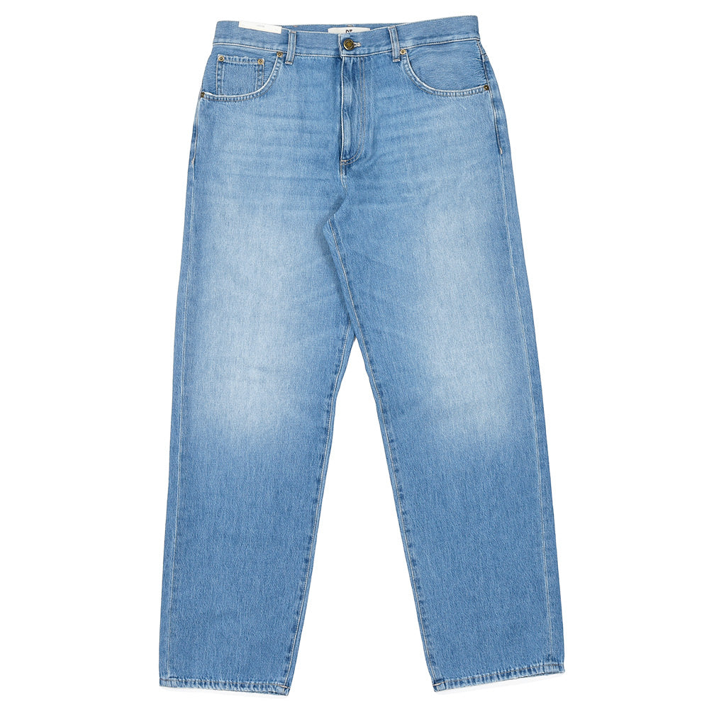 PT TORINO DENIM(ピーティートリノデニム) RAP コットン ウォッシュド デニムワイドパンツ/CA5630