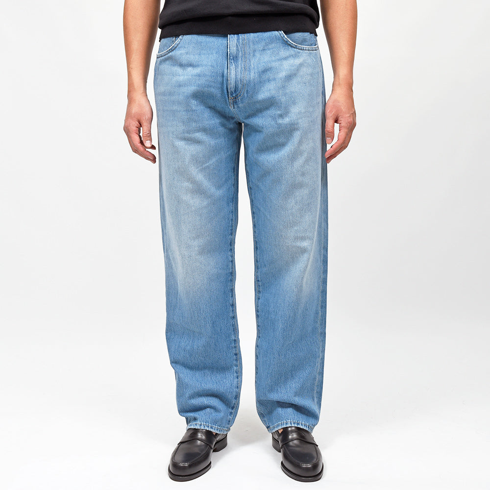 PT TORINO DENIM(ピーティートリノデニム) RAP コットン ウォッシュド デニムワイドパンツ/CA5630