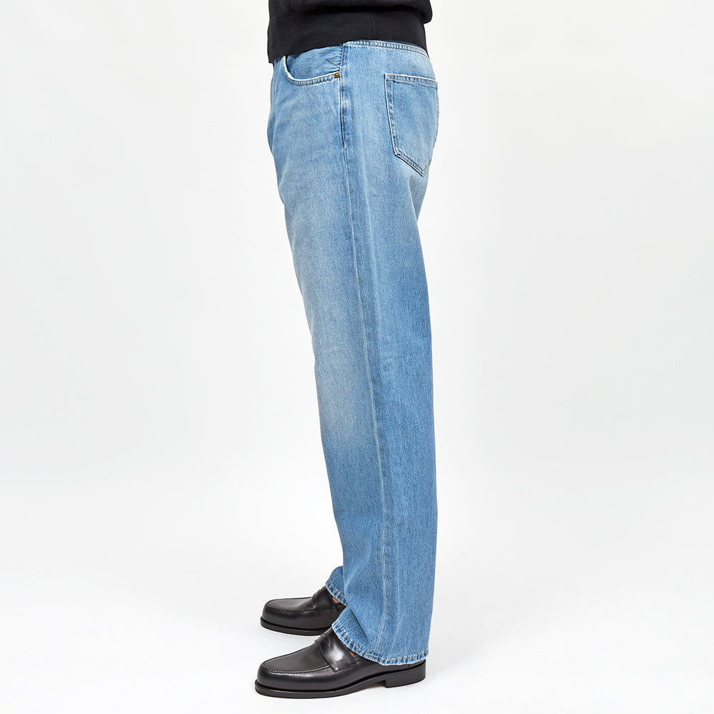 PT TORINO DENIM(ピーティートリノデニム) RAP コットン ウォッシュド デニムワイドパンツ/CA5630