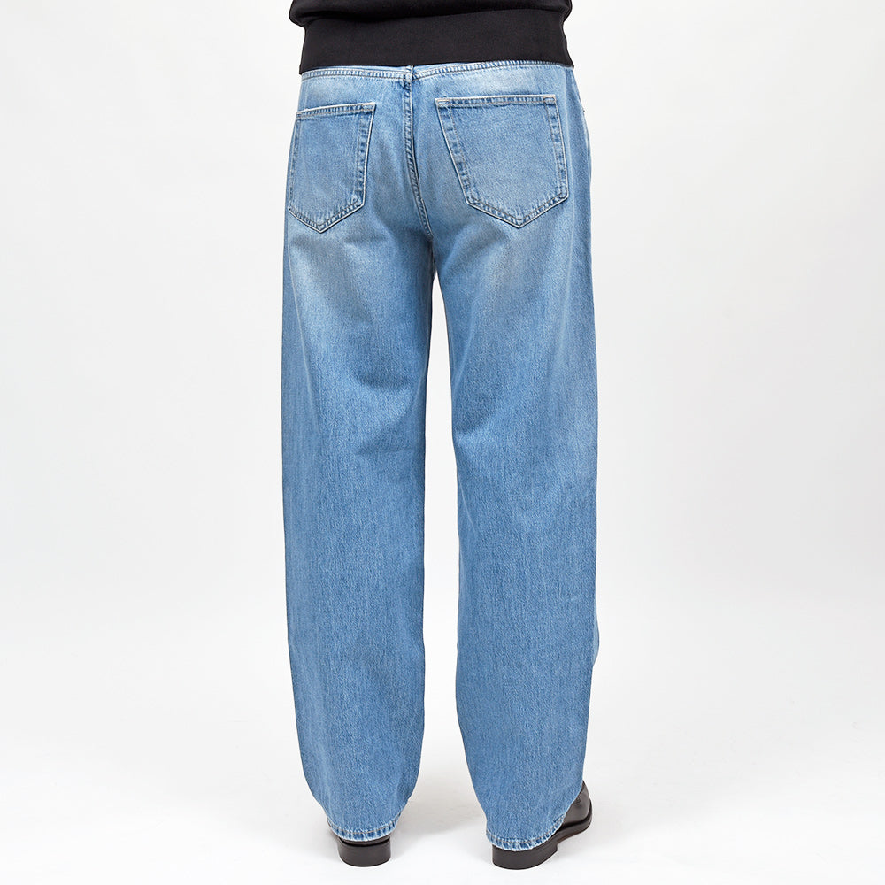 PT TORINO DENIM(ピーティートリノデニム) RAP コットン ウォッシュド デニムワイドパンツ/CA5630