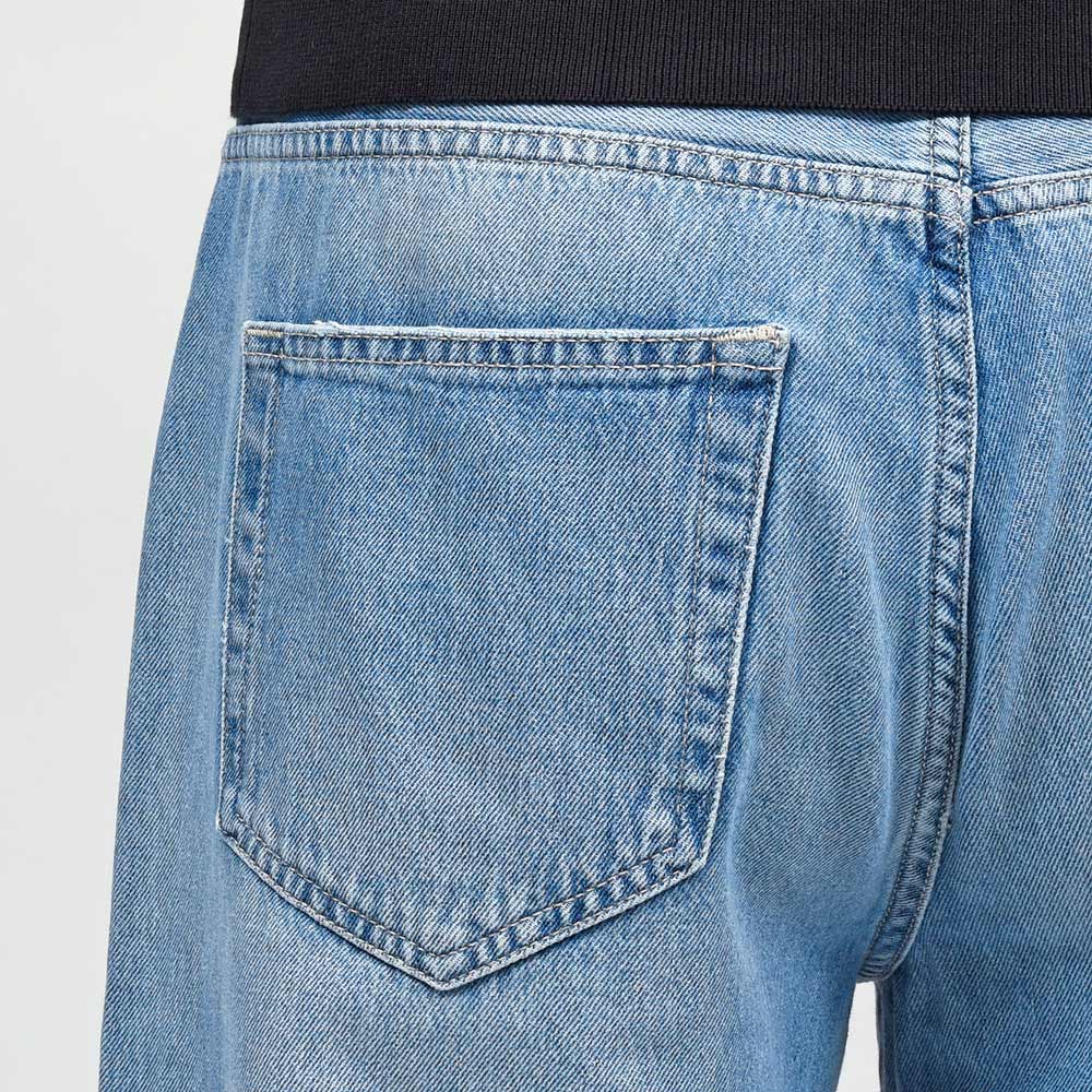 PT TORINO DENIM(ピーティートリノデニム) RAP コットン ウォッシュド デニムワイドパンツ/CA5630
