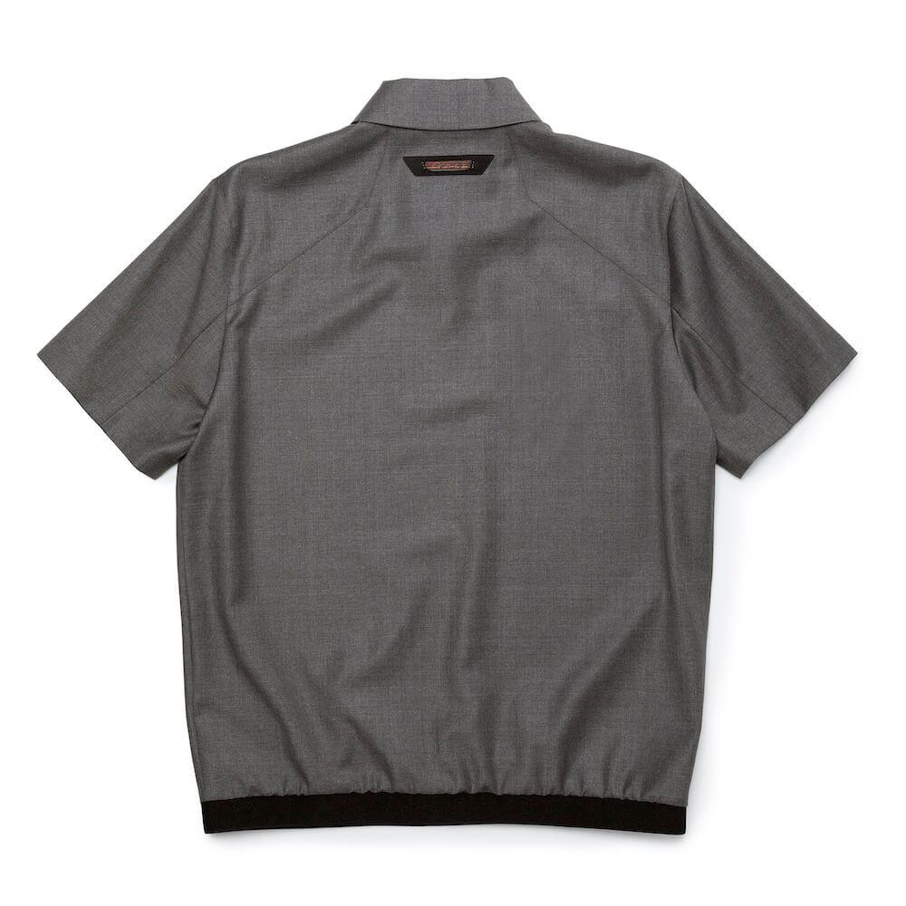 シーズ / ウール ZIPPED POLO WOVEN/TP034 TN700