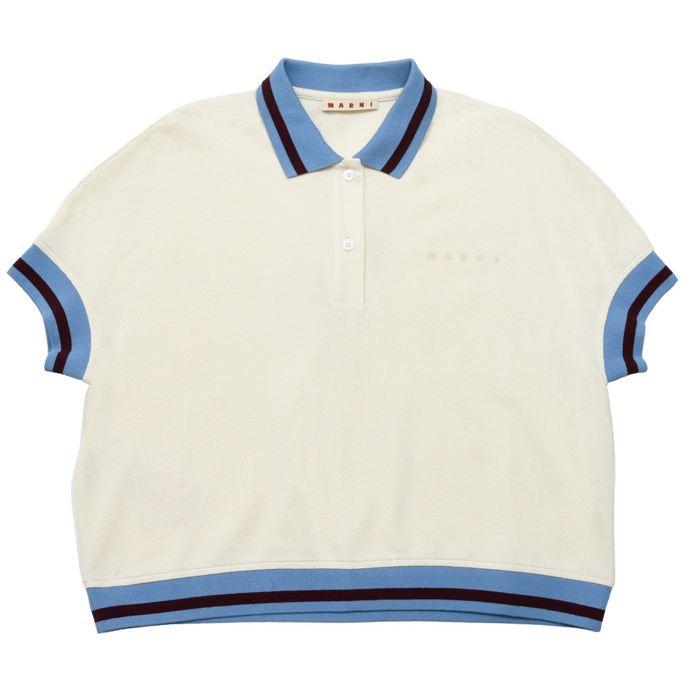 MARNI(マルニ) THJE0389LS UTC599 ラインポロシャツ