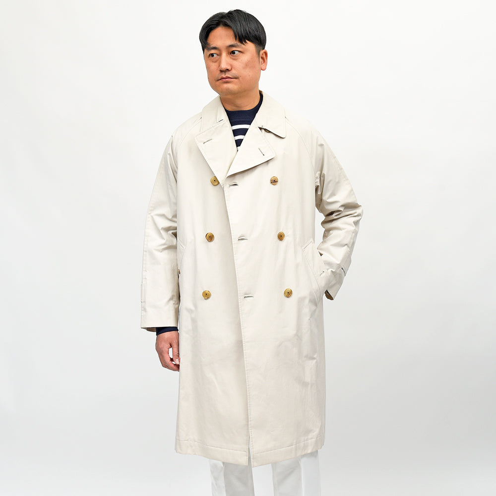 COHERENCE コヒーレンス FOUFOU II コットン ポプリン ラグランスリーブコート