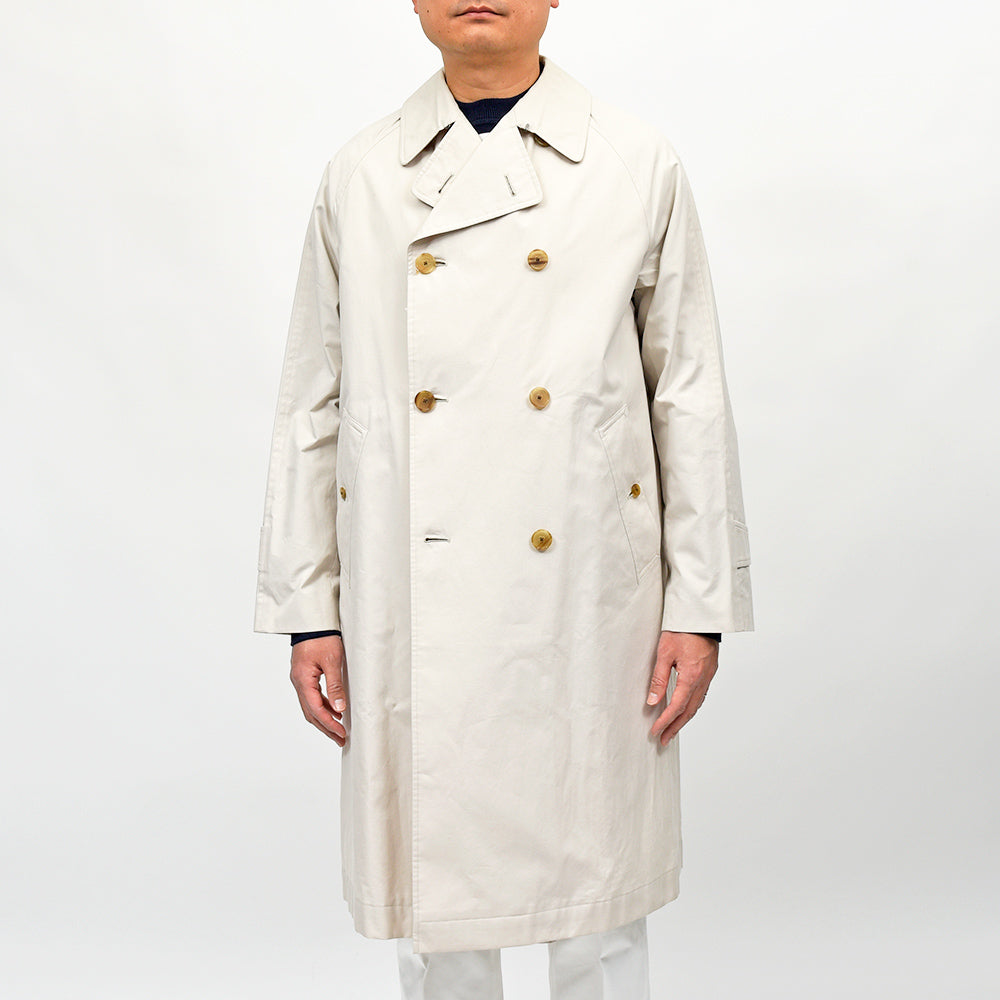 COHERENCE コヒーレンス FOUFOU II コットン ポプリン ラグランスリーブコート