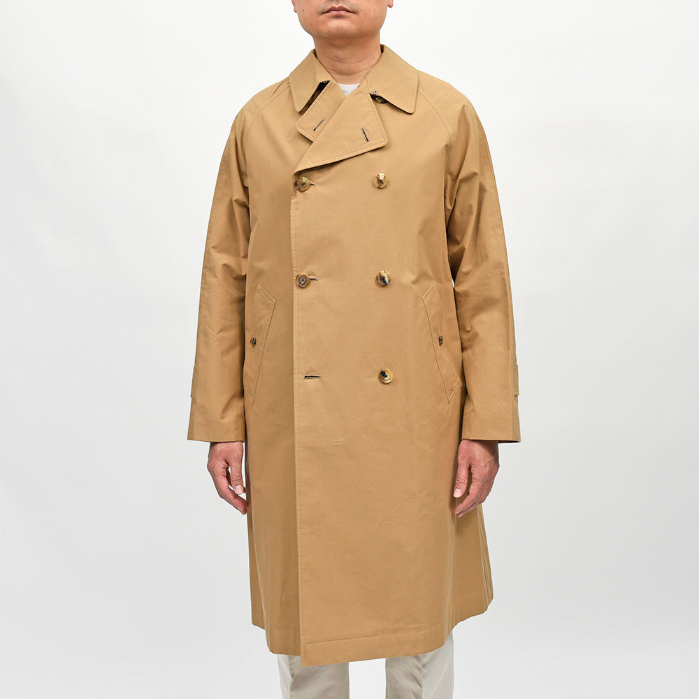 COHERENCE コヒーレンス FOUFOU II コットン ポプリン ラグランスリーブコート