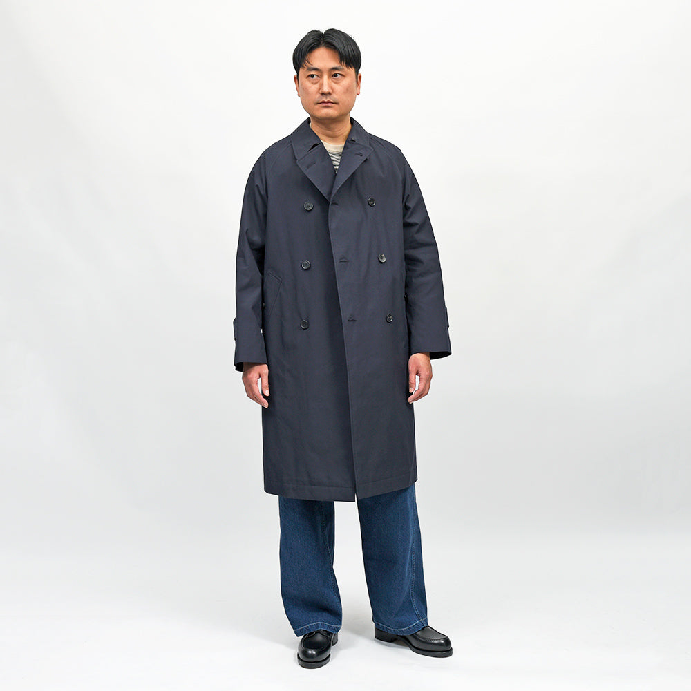 COHERENCE コヒーレンス FOUFOU II コットン ポプリン ラグランスリーブコート