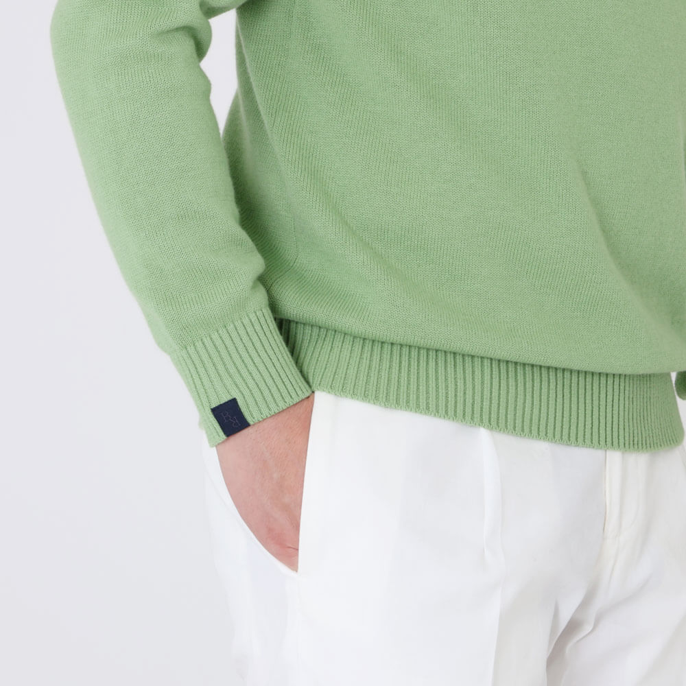 ビーアール バイ ビー・アール・ショップ / コットンカシミア CREW NECK KNIT / BR_04
