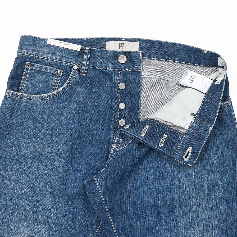 PT TORINO DENIM(ピーティートリノデニム) BREAKBEAT コットン レギュラーデニムパンツ/OA5010