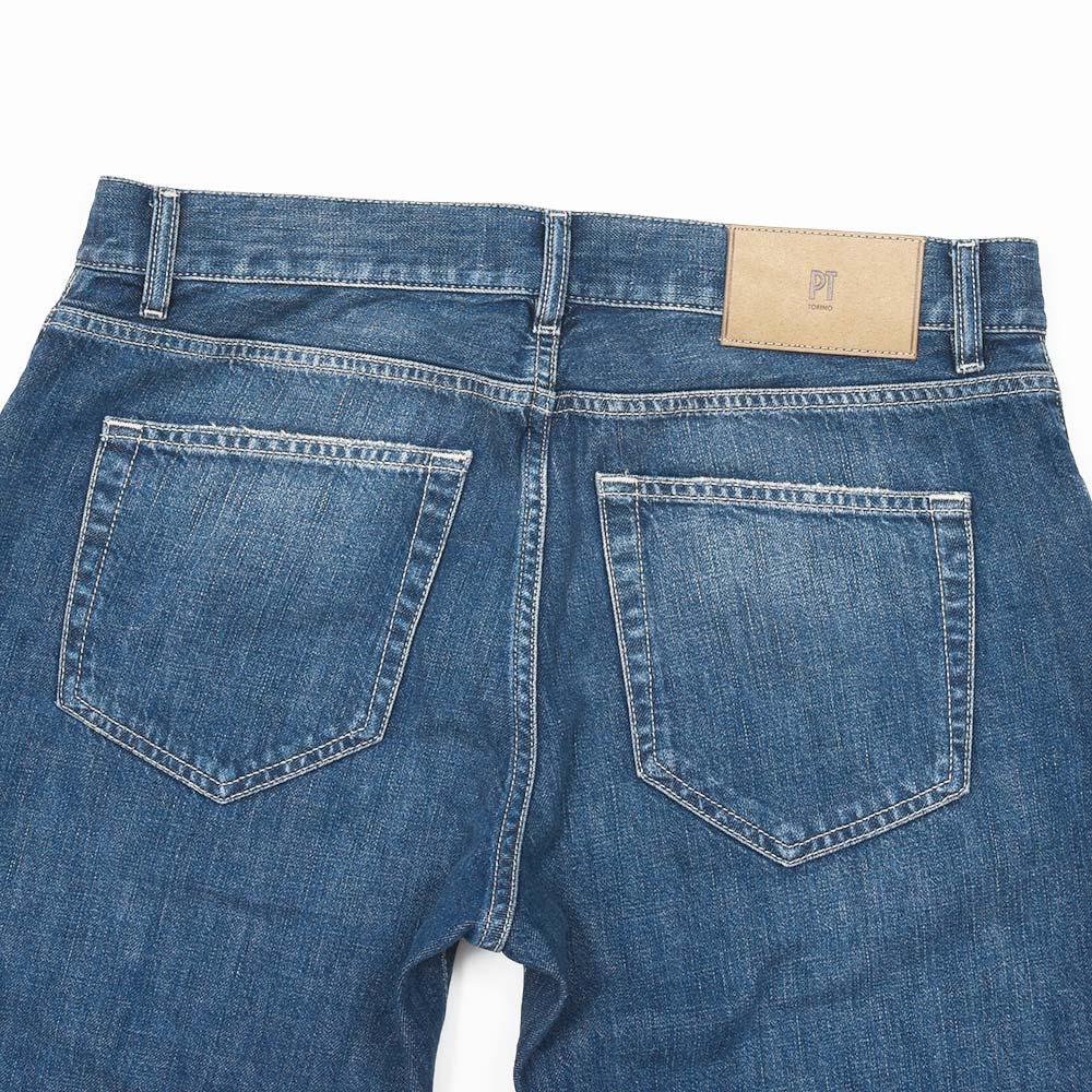 PT TORINO DENIM(ピーティートリノデニム) BREAKBEAT コットン レギュラーデニムパンツ/OA5010