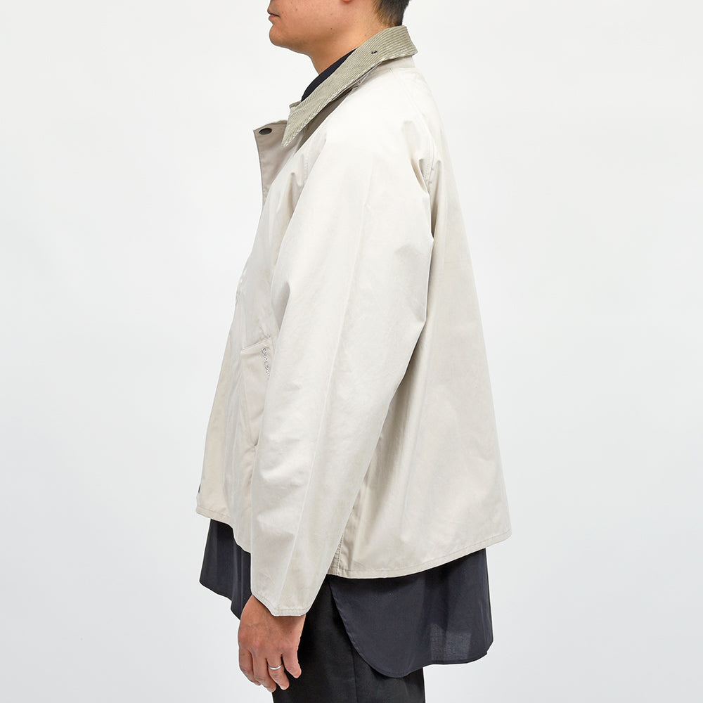 Barbour(バブアー) TRANSPORT ピーチスキンコットン ショートレングスブルゾン