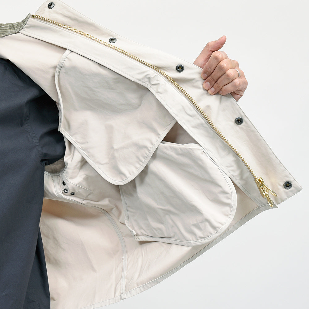 Barbour(バブアー) TRANSPORT ピーチスキンコットン ショートレングスブルゾン