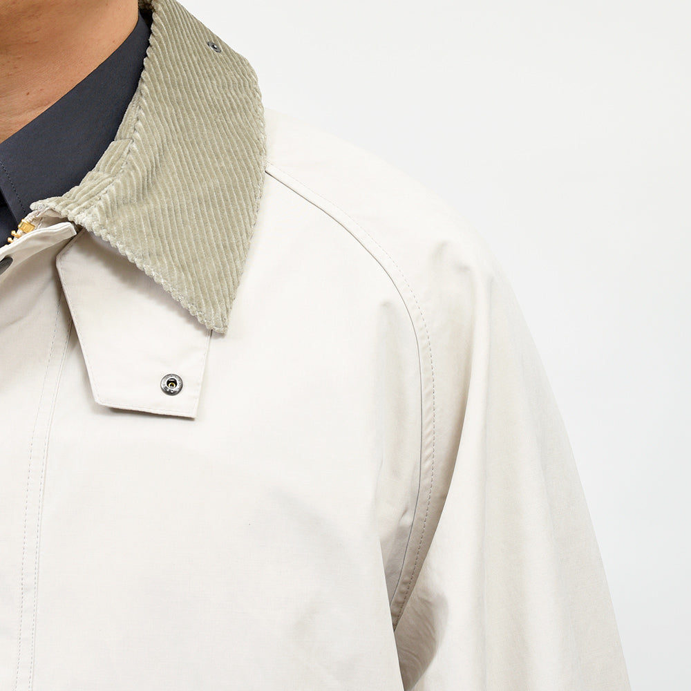 Barbour(バブアー) TRANSPORT ピーチスキンコットン ショートレングスブルゾン