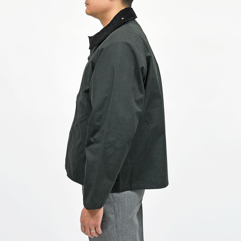 Barbour(バブアー) TRANSPORT ピーチスキンコットン ショートレングスブルゾン