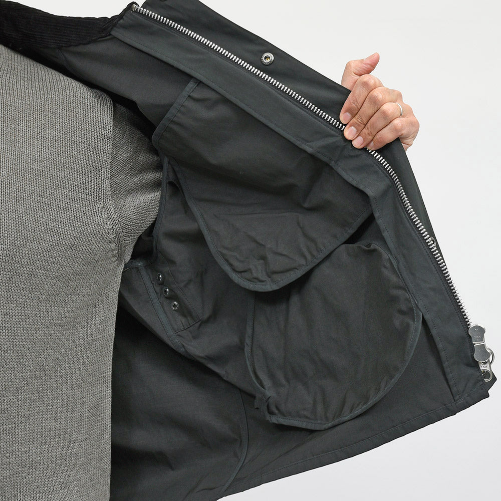 Barbour(バブアー) TRANSPORT ピーチスキンコットン ショートレングスブルゾン