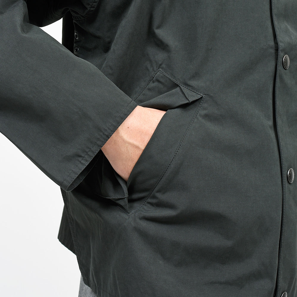 Barbour(バブアー) TRANSPORT ピーチスキンコットン ショートレングスブルゾン