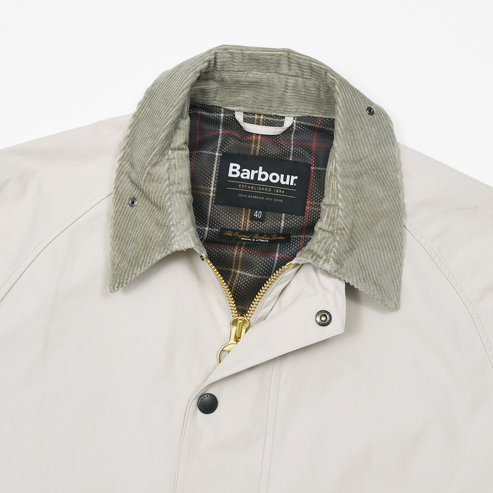 Barbour(バブアー) TRANSPORT ピーチスキンコットン ショートレングスブルゾン
