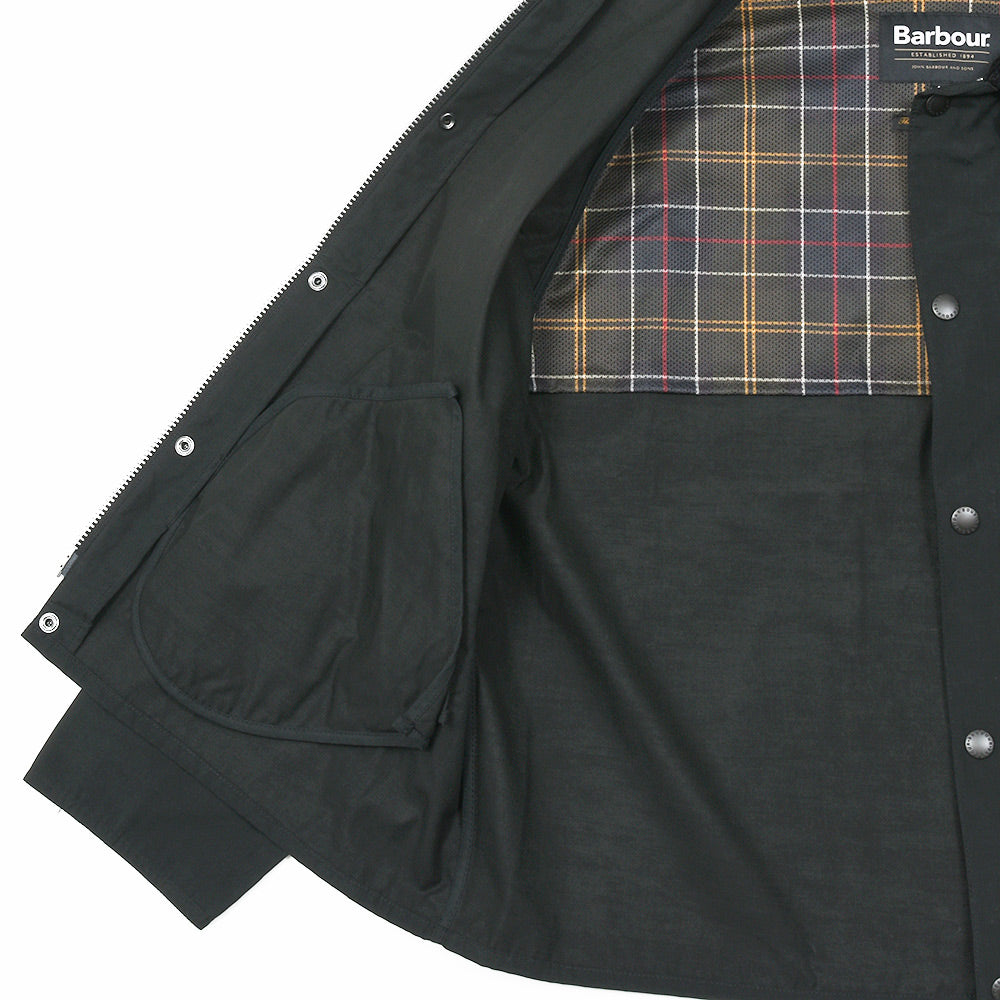 Barbour(バブアー) TRANSPORT ピーチスキンコットン ショートレングスブルゾン