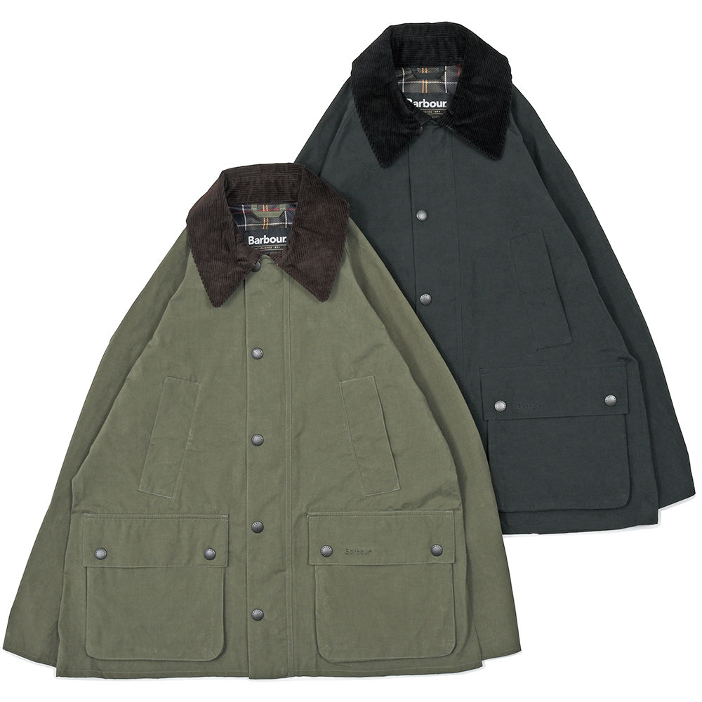 Barbour(バブアー) BEDALE ピーチスキンコットン オーバーサイズブルゾン