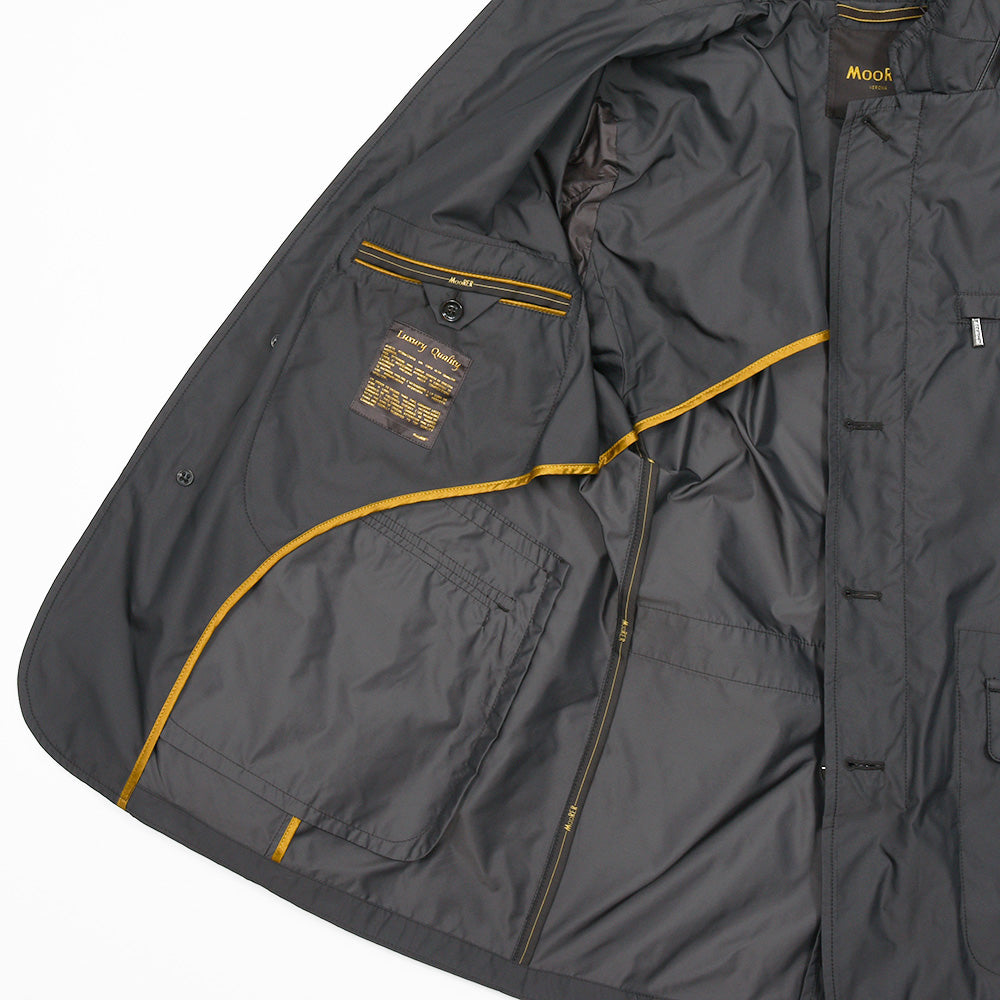 MooRER(ムーレー) GHIBERTI-KM ポリエステル シングルジャケット型 ブルゾン