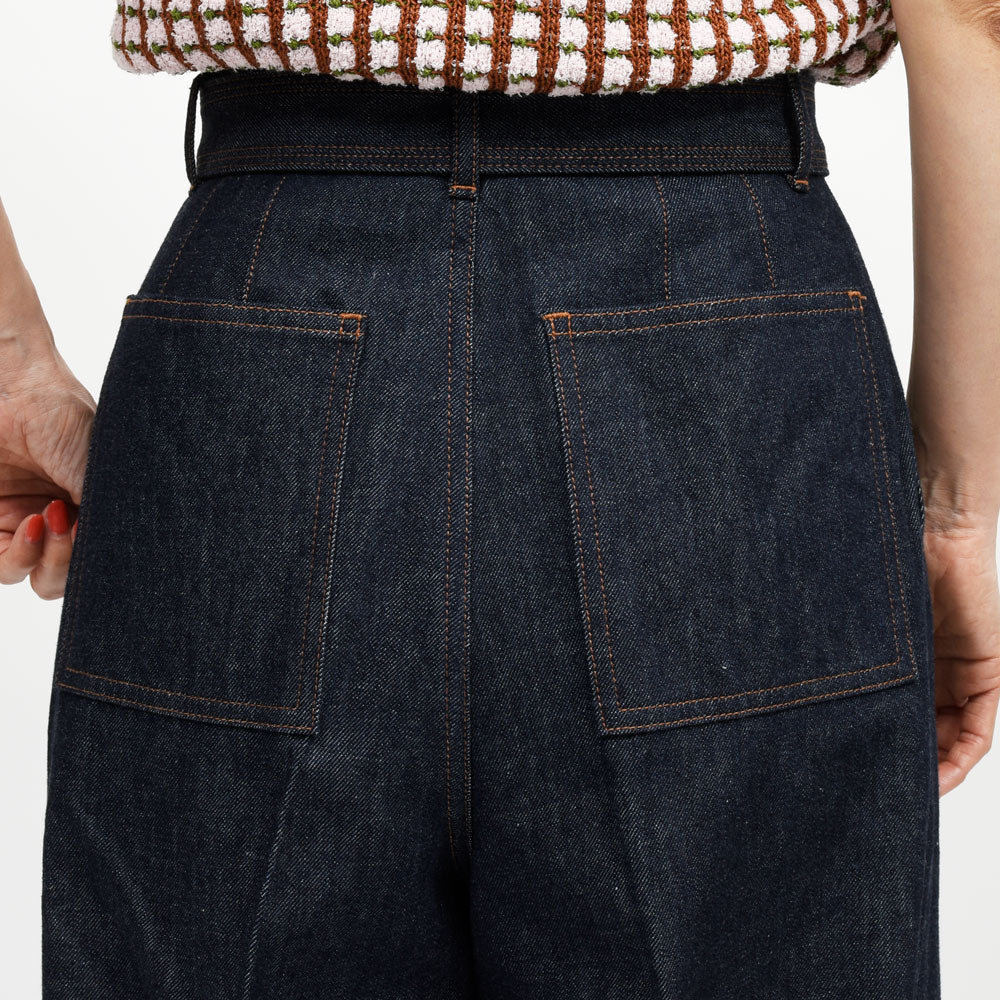 MACKINTOSH(マッキントッシュ) POLMOOD DNM ツープリーツベルテッドデニム