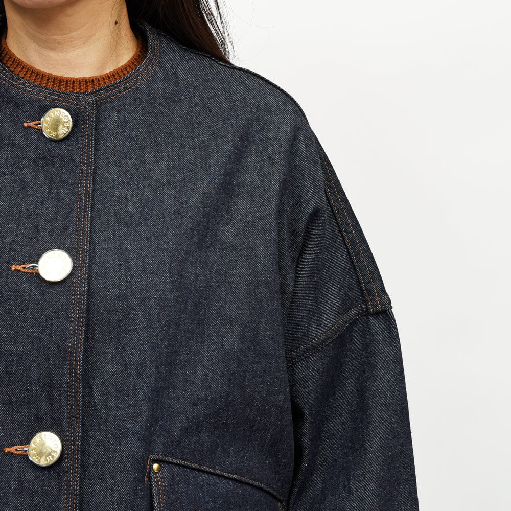 MACKINTOSH(マッキントッシュ) DNM HUMBIE ノーカラーデニムジャケット