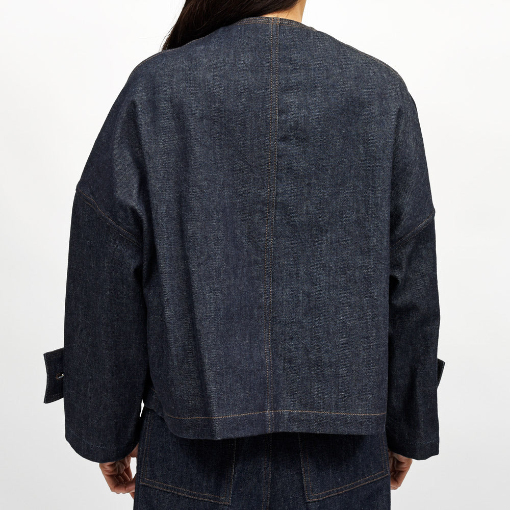 MACKINTOSH(マッキントッシュ) DNM HUMBIE ノーカラーデニムジャケット