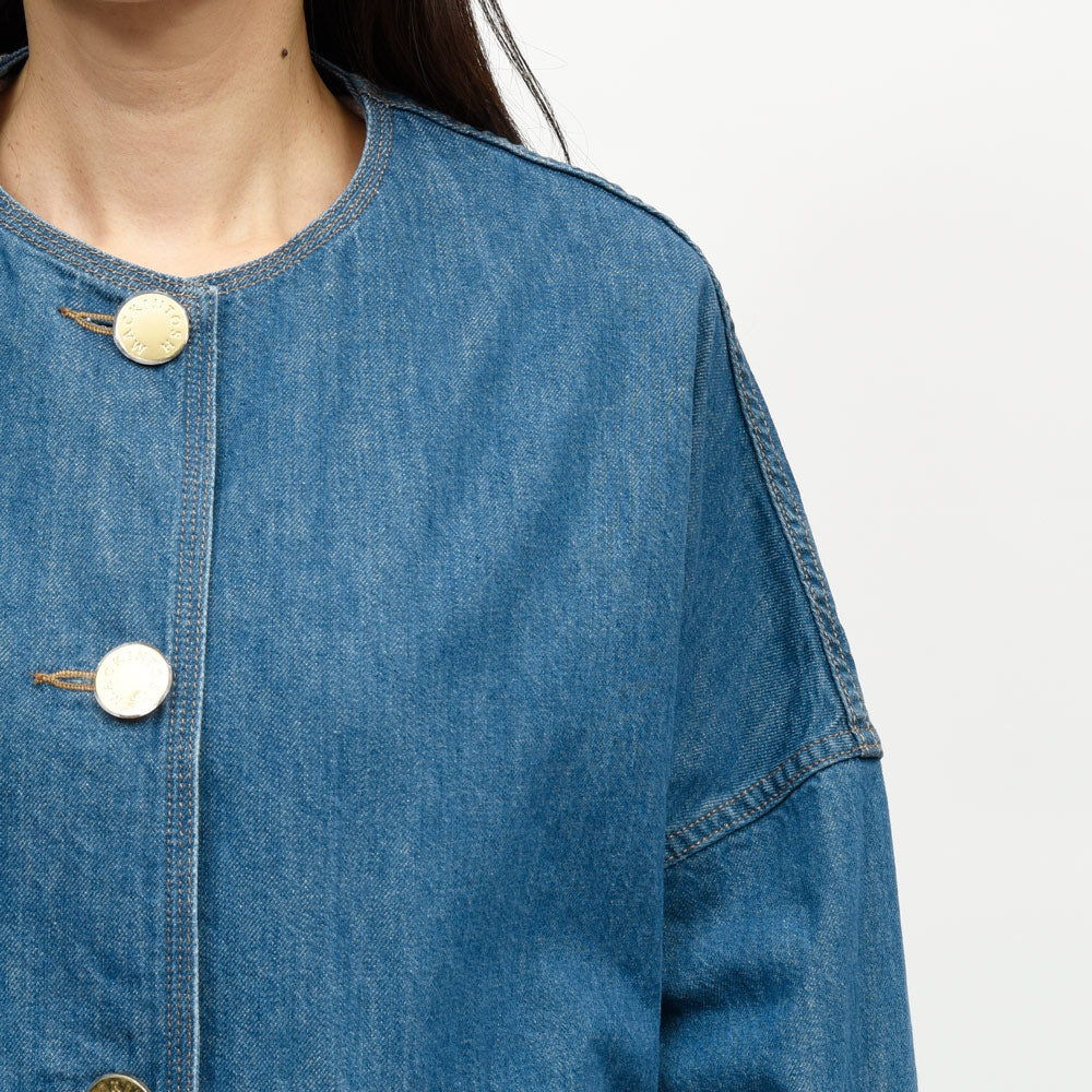 MACKINTOSH(マッキントッシュ) DNM HUMBIE ノーカラーデニムジャケット