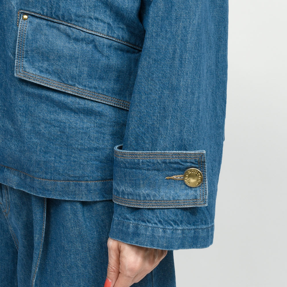 MACKINTOSH(マッキントッシュ) DNM HUMBIE ノーカラーデニムジャケット