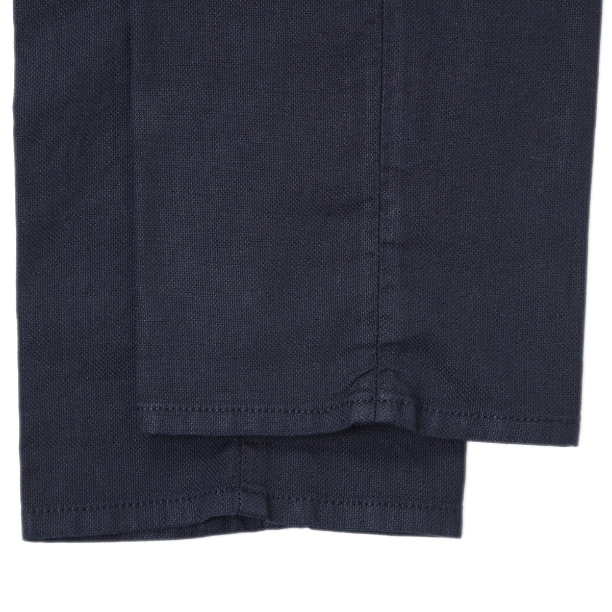 インコテックス / コットン リネン ウォッシュド ストレッチ パンツ / SLIM FIT / 18S100 9809A / ダークネイビー