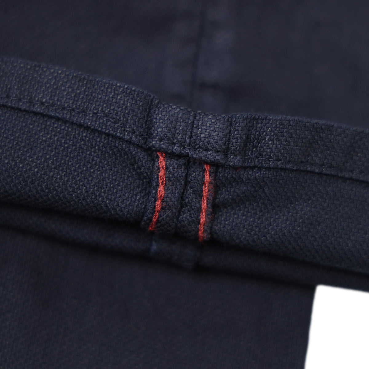インコテックス / コットン リネン ウォッシュド ストレッチ パンツ / SLIM FIT / 18S100 9809A / ダークネイビー