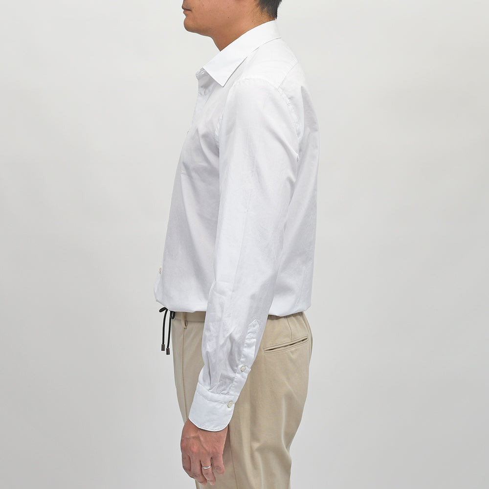 Finamore(フィナモレ) VITTORIO/BALI コットンポプリン セミワイドカラーシャツ