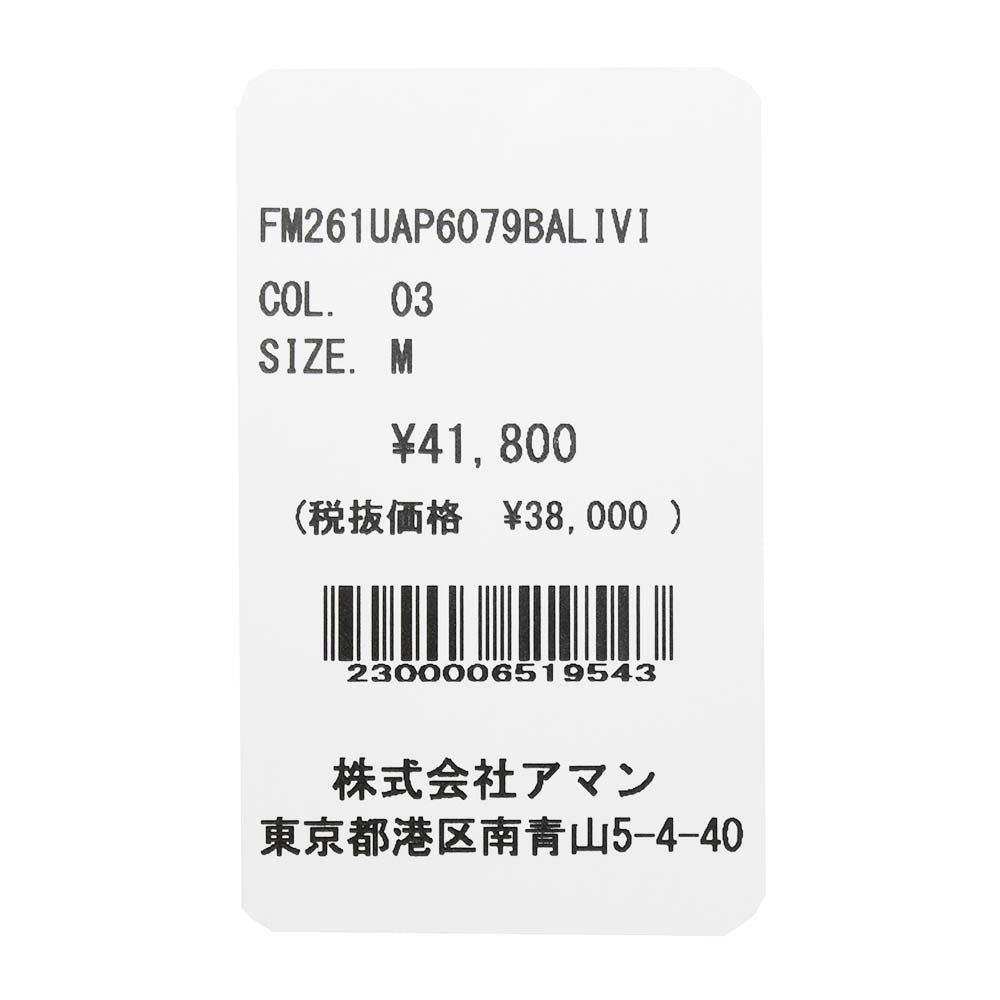 Finamore(フィナモレ) VITTORIO/BALI コットンオックス ロンドンストライプ セミワイドカラーシャツ