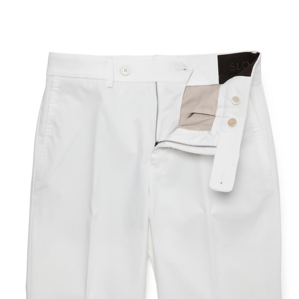 インコテックス / Flex Cotton Gaba ノープリーツ パンツ/TAPERED FIT/1T0099 90468 Flex Gaba