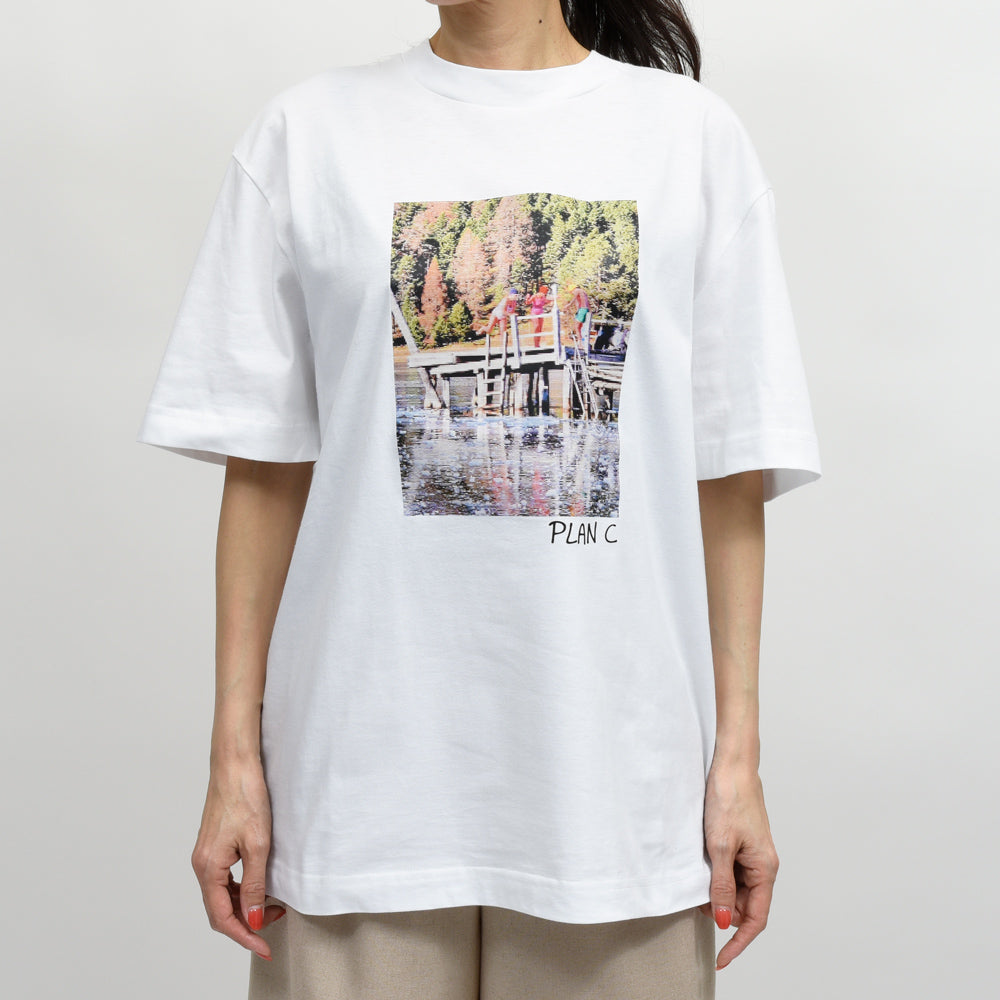 PLAN C(プランシー) 62241002 ジャージープリントTシャツ