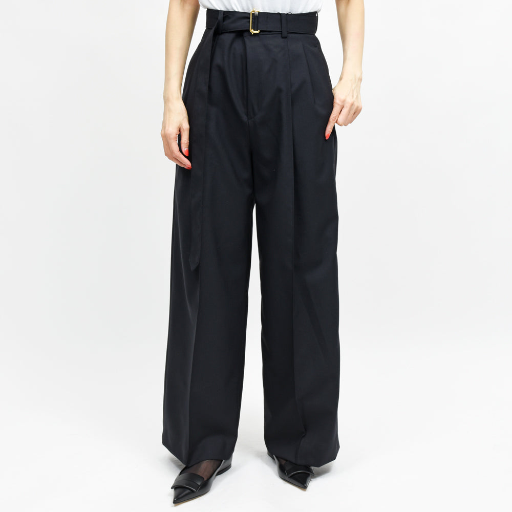 MACKINTOSH(マッキントシュ) BELTED POLMOOD ウールベルテッドパンツ