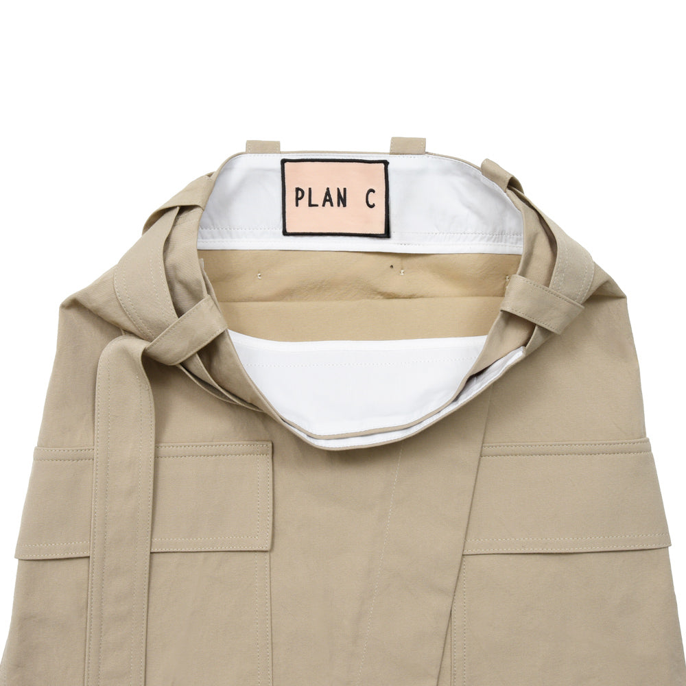 PLAN C(プランシー) 62870001 ベルテッドツイルスカート