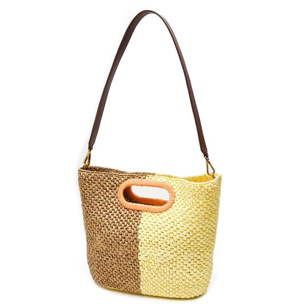 MARNI(マルニ) BMMP0172A0 P9110 ラフィア2WAYトートバッグ