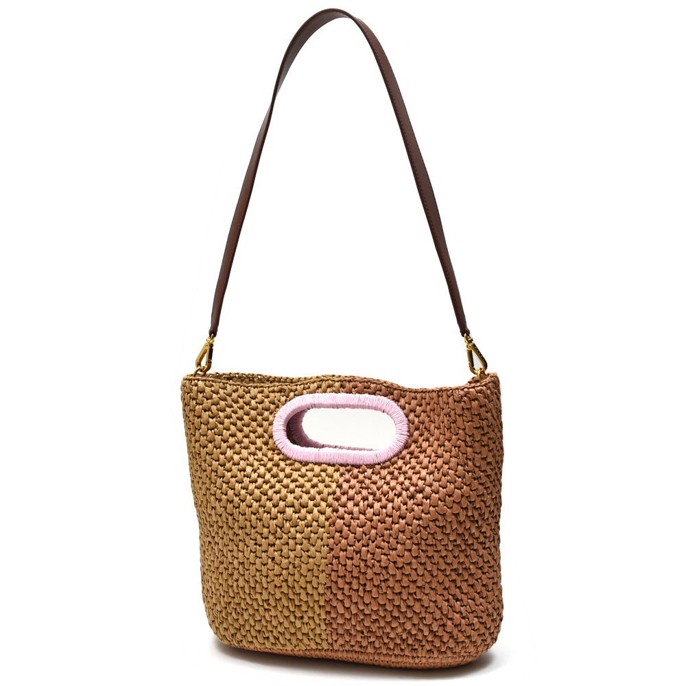 MARNI(マルニ) BMMP0172A0 P9110 ラフィア2WAYトートバッグ