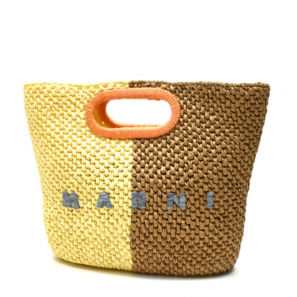 MARNI(マルニ) BMMP0172A0 P9110 ラフィア2WAYトートバッグ