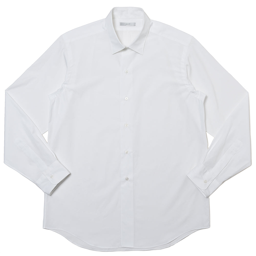 garoh ガロウ shirts01 コットンポプリン レギュラーカラーシャツ