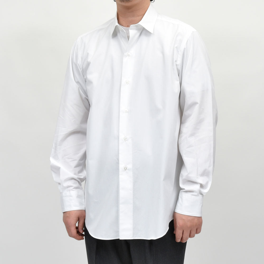 garoh ガロウ shirts01 コットンポプリン レギュラーカラーシャツ