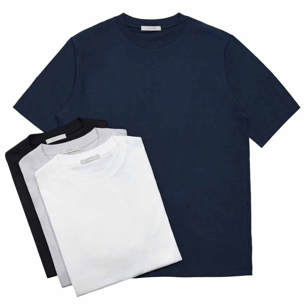 galleria(ガレリア) コットンジャージ S/S クルーネックカットソー