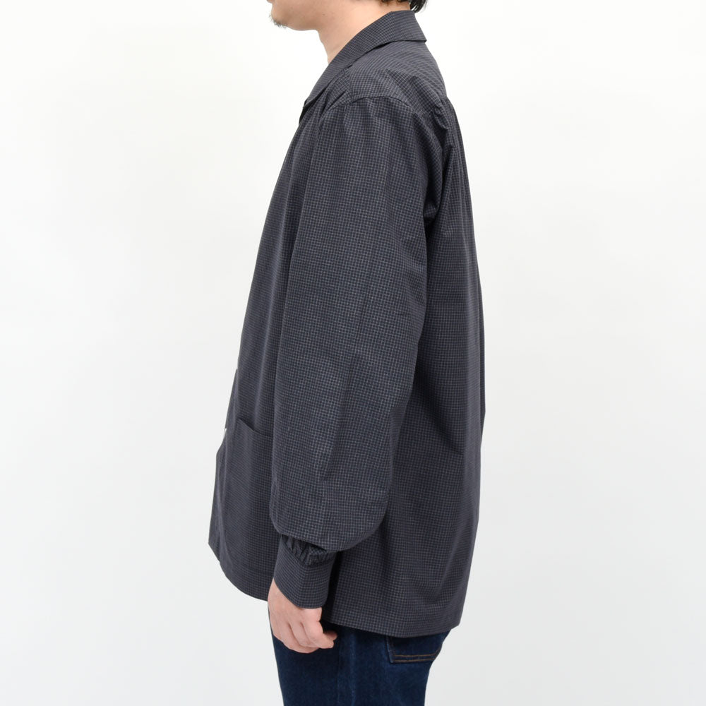 garoh(ガロウ) jacket07 コットン グラフチェック チョアジャケット